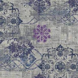 Bonaparte tapijt Vintage grijs-blauw-lavendel 400cm